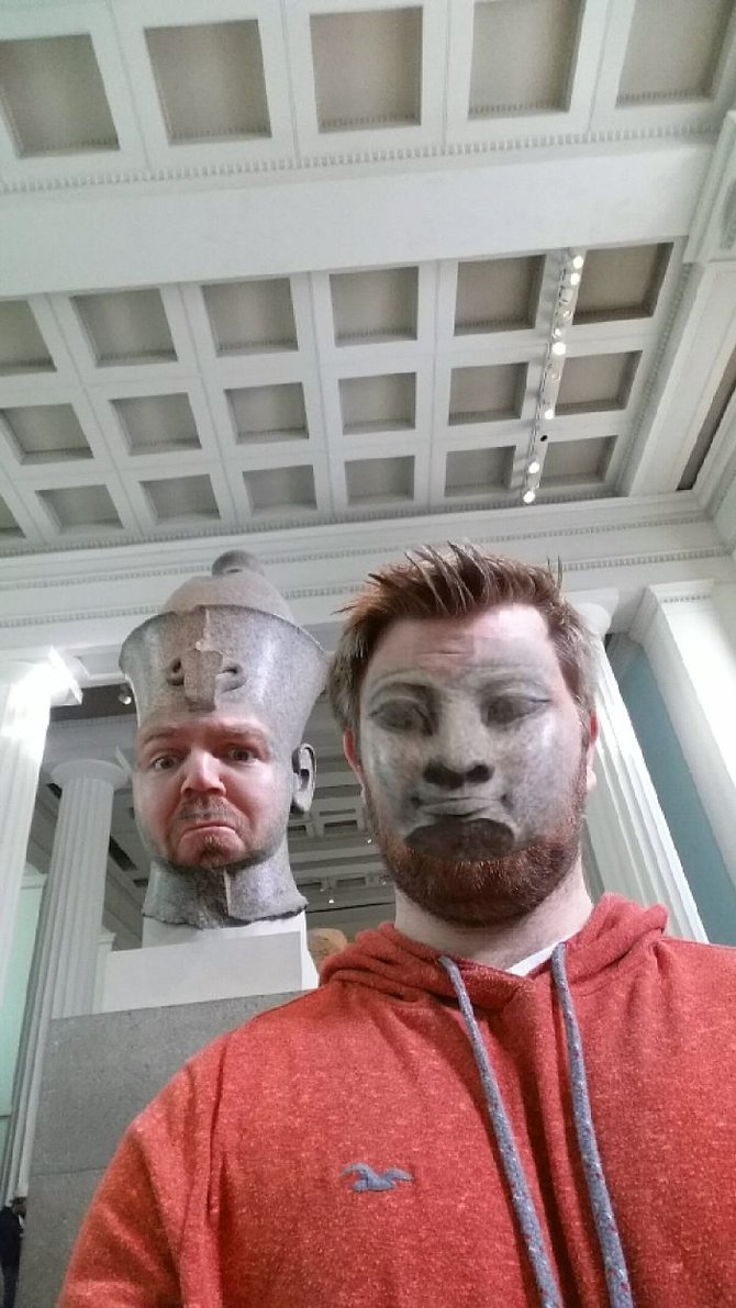 foto hasil face swap