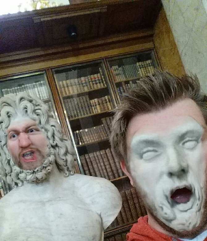foto hasil face swap