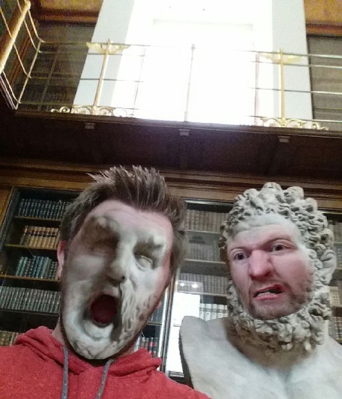 foto hasil face swap