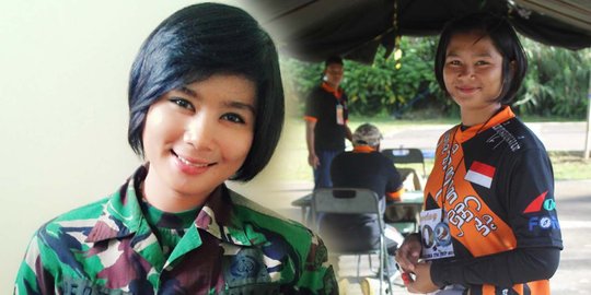 Serda Pebti, tentara cantik sang pencari jejak ulung