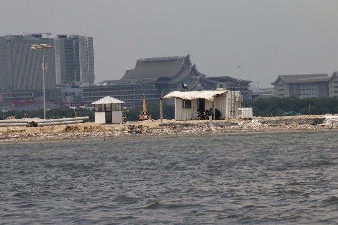 reklamasi di pulau a dan b