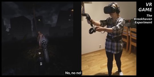 [Video] Lihat wanita histeris ketakutan mainkan game horor di VR