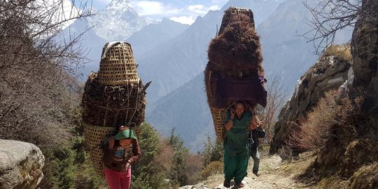 Menengok kehidupan di lembah Gunung Everest