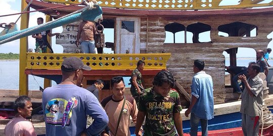 TNI AL sergap kapal penyelundup 60 ton bawang merah