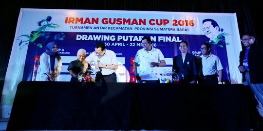 18 tim lolos putaran final Irman Gusman Cup 2016