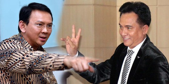 'Makin di-black campaign, jadi panggung buat saya, makasih Ahok'