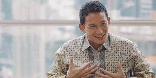 Masuk kandidat calon gubernur DKI dari Gerindra, Sandiaga tersanjung