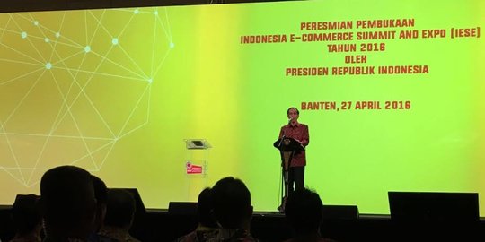 Gelaran Indonesia E-commerce Summit resmi dibuka Presiden Jokowi