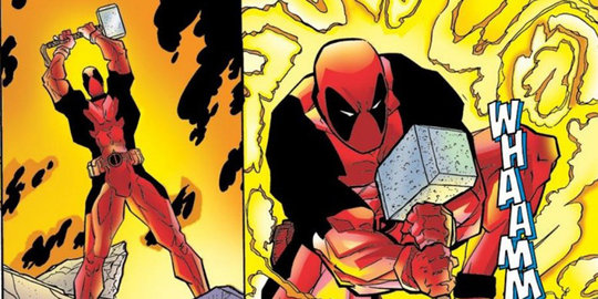 7 superhero ini ternyata mampu mengangkat palu thor!