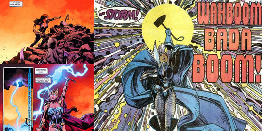 7 superhero ini ternyata mampu mengangkat palu thor!