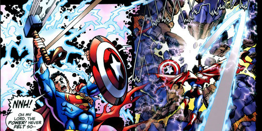 7 superhero ini ternyata mampu mengangkat palu thor!