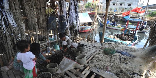 Nelayan Dadap menjerit hasil tangkapan berkurang drastis