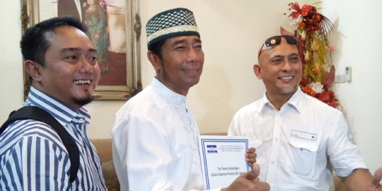 Jaring bakal cagub DKI, Demokrat sambangi rumah Haji Lulung