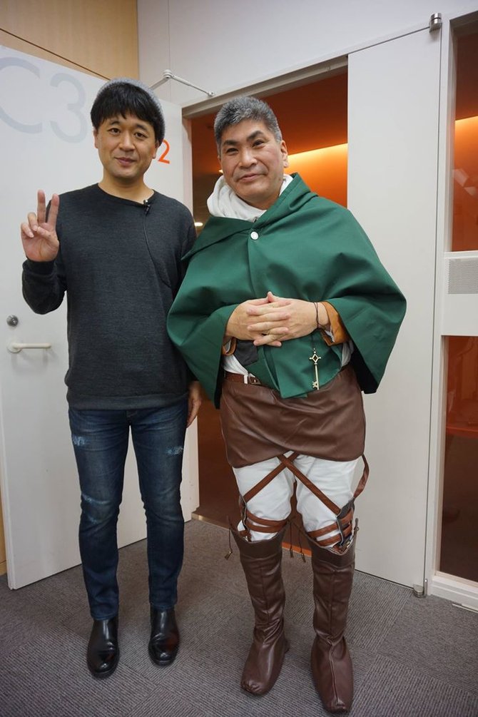 kazuhiro sugiura dosen cosplayer di keio university graduate school of media design