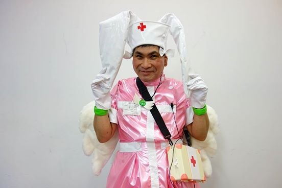kazuhiro sugiura dosen cosplayer di keio university graduate school of media design