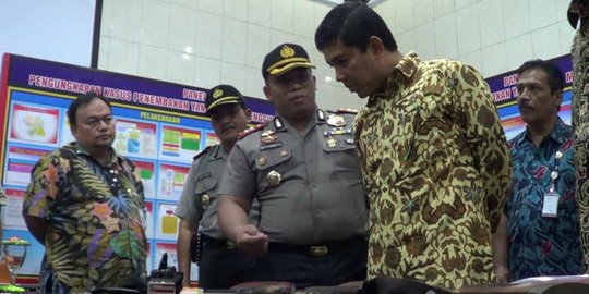 Cek kasus teror penembakan, Menteri Yuddy datangi Mapolres Magelang