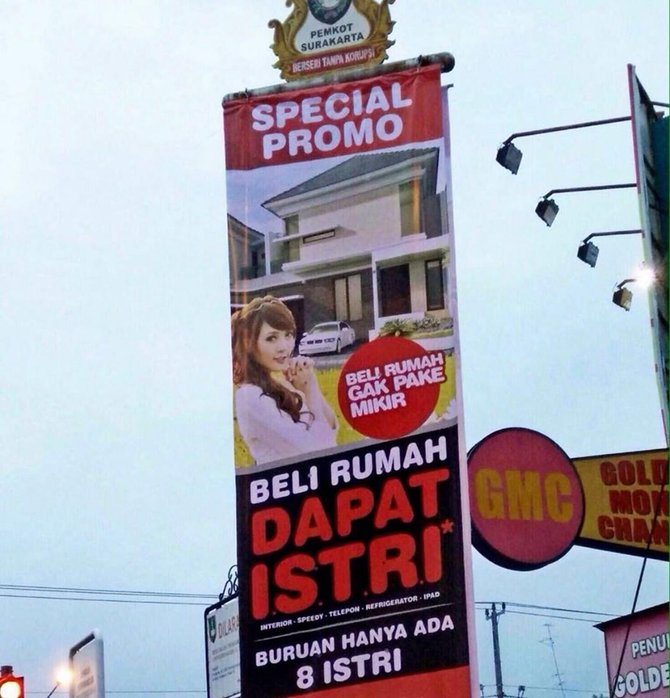 beli rumah dapat istri