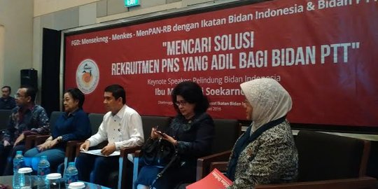 Megawati jadi pembicara di diskusi Bidan PTT bersama Menkes