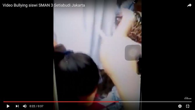 video bullying sma 3 jakarta