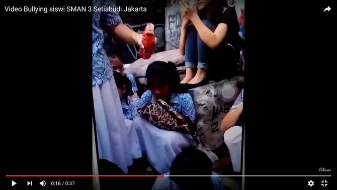 video bullying sma 3 jakarta