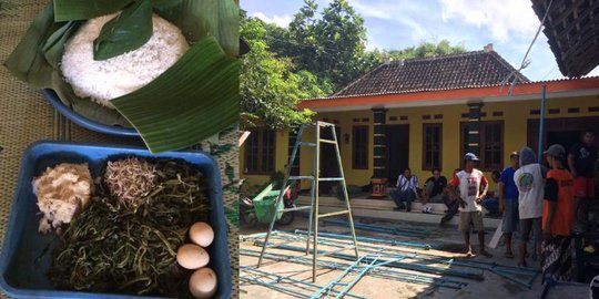 Sambut kedatangan Bayu Oktavianto di rumah, keluarga siapkan tumpeng