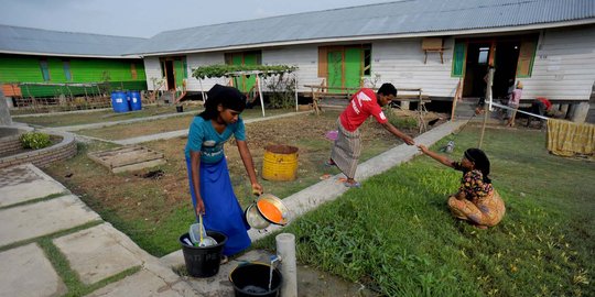 Menengok kondisi pemukiman imigran Rohingya di Aceh