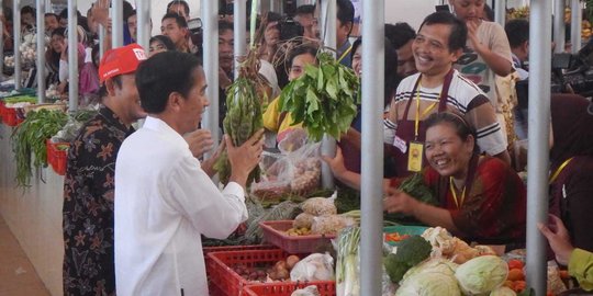 Jokowi puji Pasar Manis paling baik pengaturan ruang