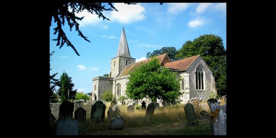 church pluckley inggris