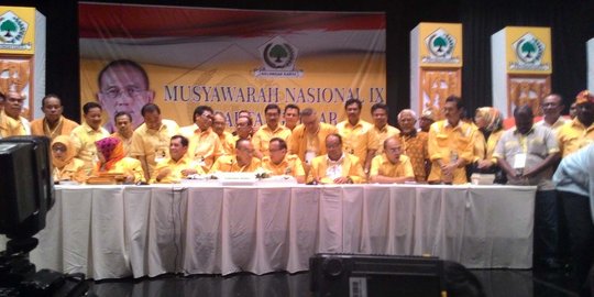 Nomor urut caketum Golkar di munaslub: Akom nomor 1, Setnov nomor 2