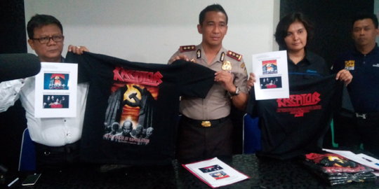 Murni bisnis, pedagang kaos palu arit akhirnya dibebaskan