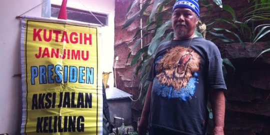 Terus berjalan mencari keadilan, Indra Azwan mampir ke Bandung