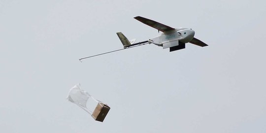 Canggihnya Zipline, drone pengirim paket obat-obatan ke zona konflik