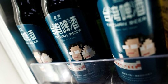 Uniknya Taiwan produksi bir bermerek presiden terpilih