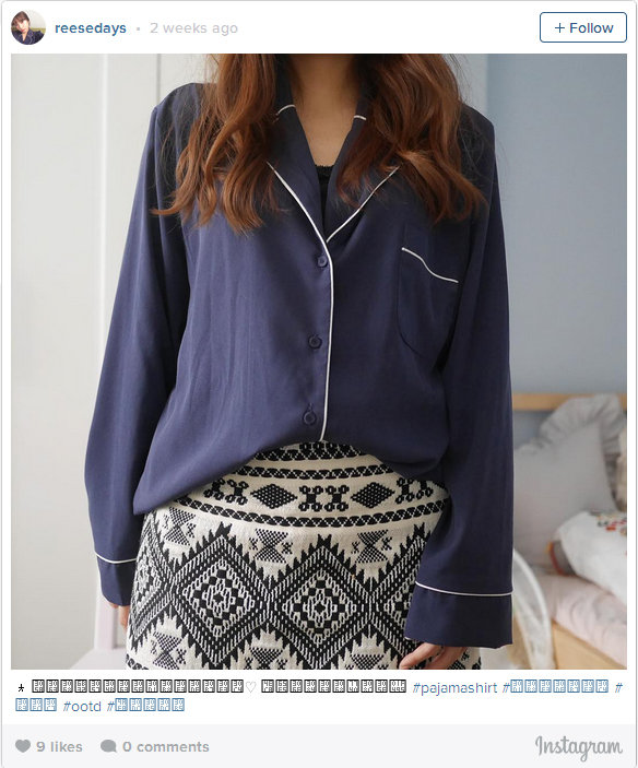 pajama shirts tren fashion terbaru di jepang