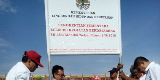 Kementerian LHK selidiki asal pasir buat reklamasi Teluk Jakarta