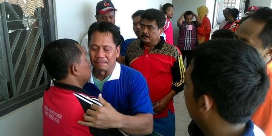 Ketua KONI Pekalongan jadi tersangka, ratusan atlet besuk ke rutan