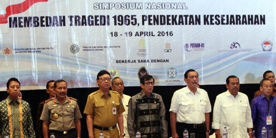 Ketua Purnawirawan TNI AD serang Jokowi dan Luhut soal Simposium 65