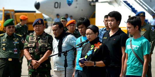 Kembali bertemu keluarga, 4 WNI sandera Abu Sayyaf dinyatakan sehat