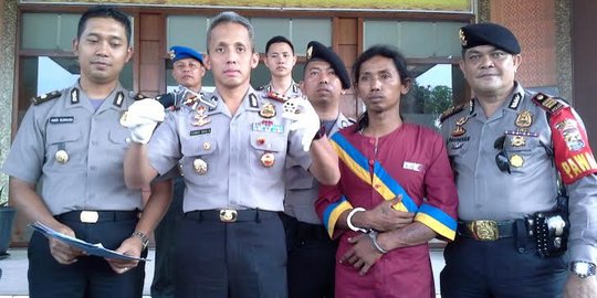 Bermodal jimat kebal ditembak, Alex tantang polisi duel