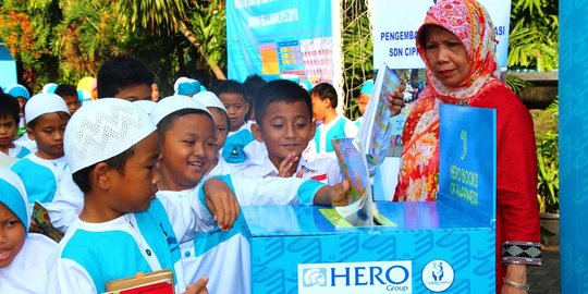 Sebarkan semangat membaca, HERO Group gelar storytelling zone