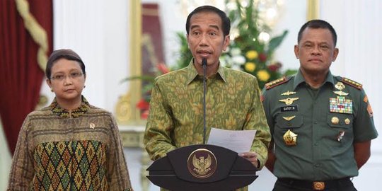 Ketegasan Jokowi saat TNI/Polri acak-acak yang berbau komunis
