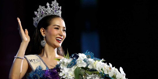 Jiratchaya Sirimongkolnawin, pemenang Miss Tiffany Universe 2016