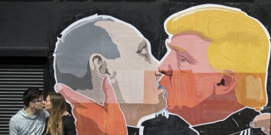 Di restoran ini Putin mencium Donald Trump