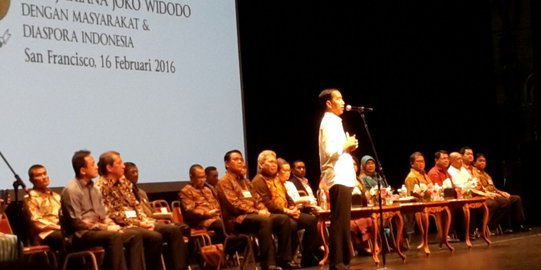 Jokowi dibikin kaget ribuan diaspora hadiri pertemuan di Korsel