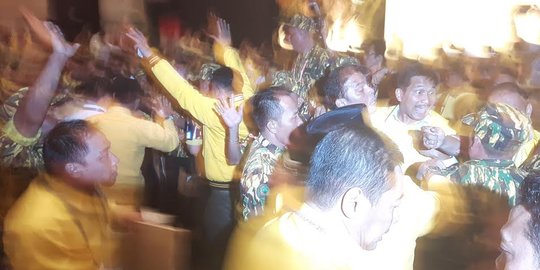 Kader yang bikin onar sempat baku pukul di arena Munaslub Golkar