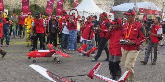 Drone Telkomsel diklaim sukses lintasi Indonesia