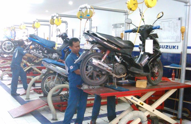 service motor suzuki