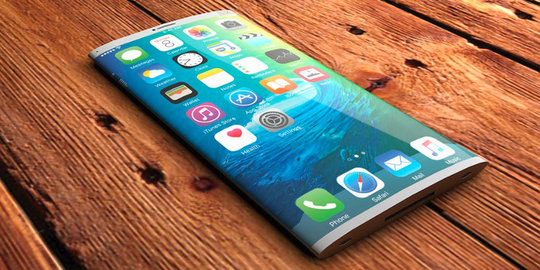 2018 nanti, iPhone bakal pakai layar OLED lengkung?