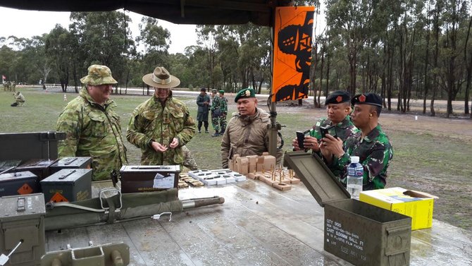 tni borong emas di lomba menembak internasional