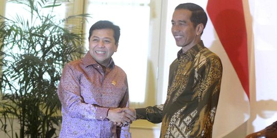 Setya Novanto terpilih jadi Ketum Golkar, ini kata Presiden Jokowi